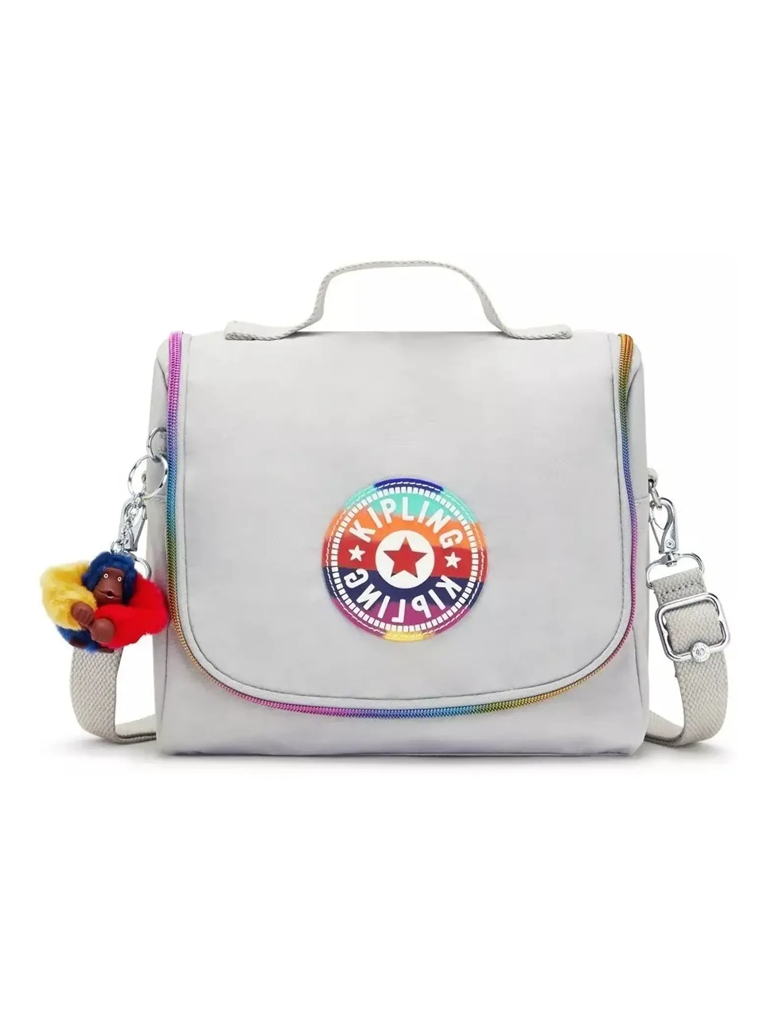 Kipling - Lonchera Kichirou Truly Grey Rainbow 1
