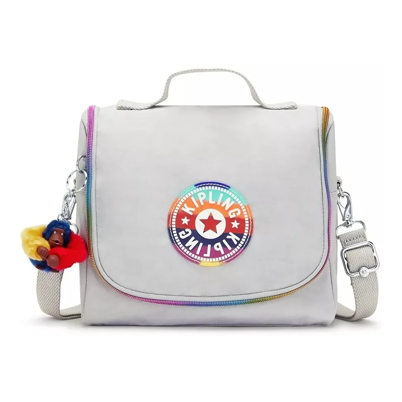Kipling - Lonchera Kichirou Truly Grey Rainbow 1