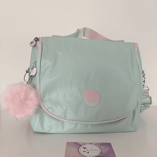 Kipling - Lonchera Kichirou Soft Green Met
