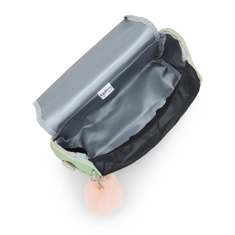 Kipling - Lonchera Kichirou Soft Green Met 3