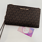 Michael Kors - Billetera Jet Set Travel para Smartphone (Brown) - Miniatura 1