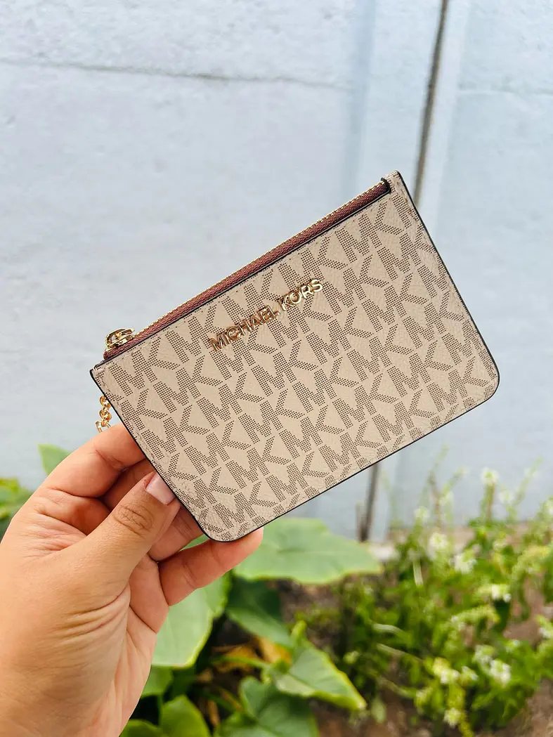 Michael Kors - Tarjetero monedero Vanilla logo (Coin purse) 1