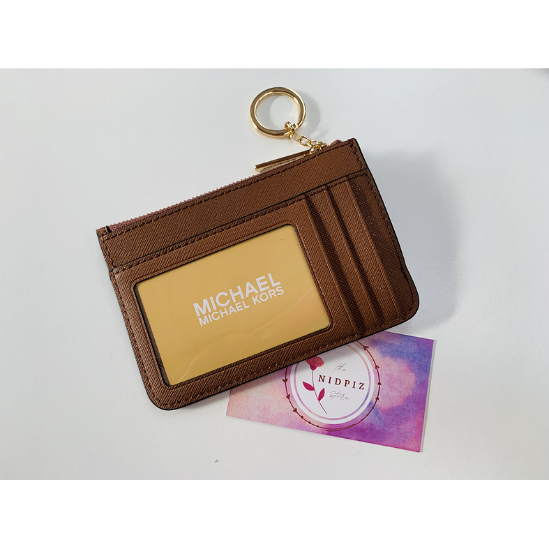 Michael Kors - Tarjetero monedero Vanilla logo (Coin purse) 2