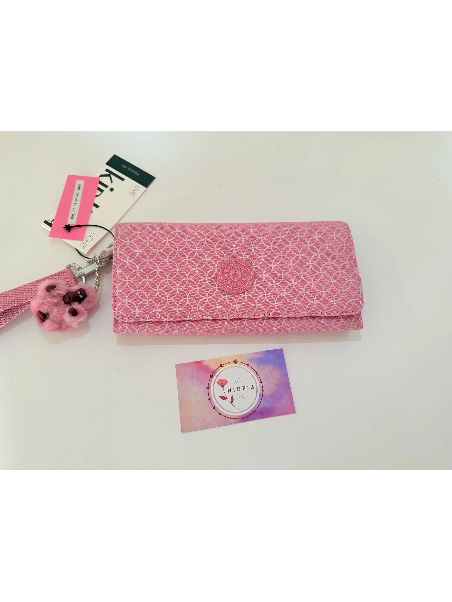 Kipling - Billetera Rubi Pink 1
