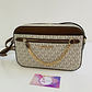 Michael Kors - Jet set travel crossbody (Vanilla-Brown) - Miniatura 2