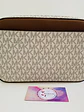 Michael Kors - Jet set travel crossbody (Vanilla-Brown) - Miniatura 3