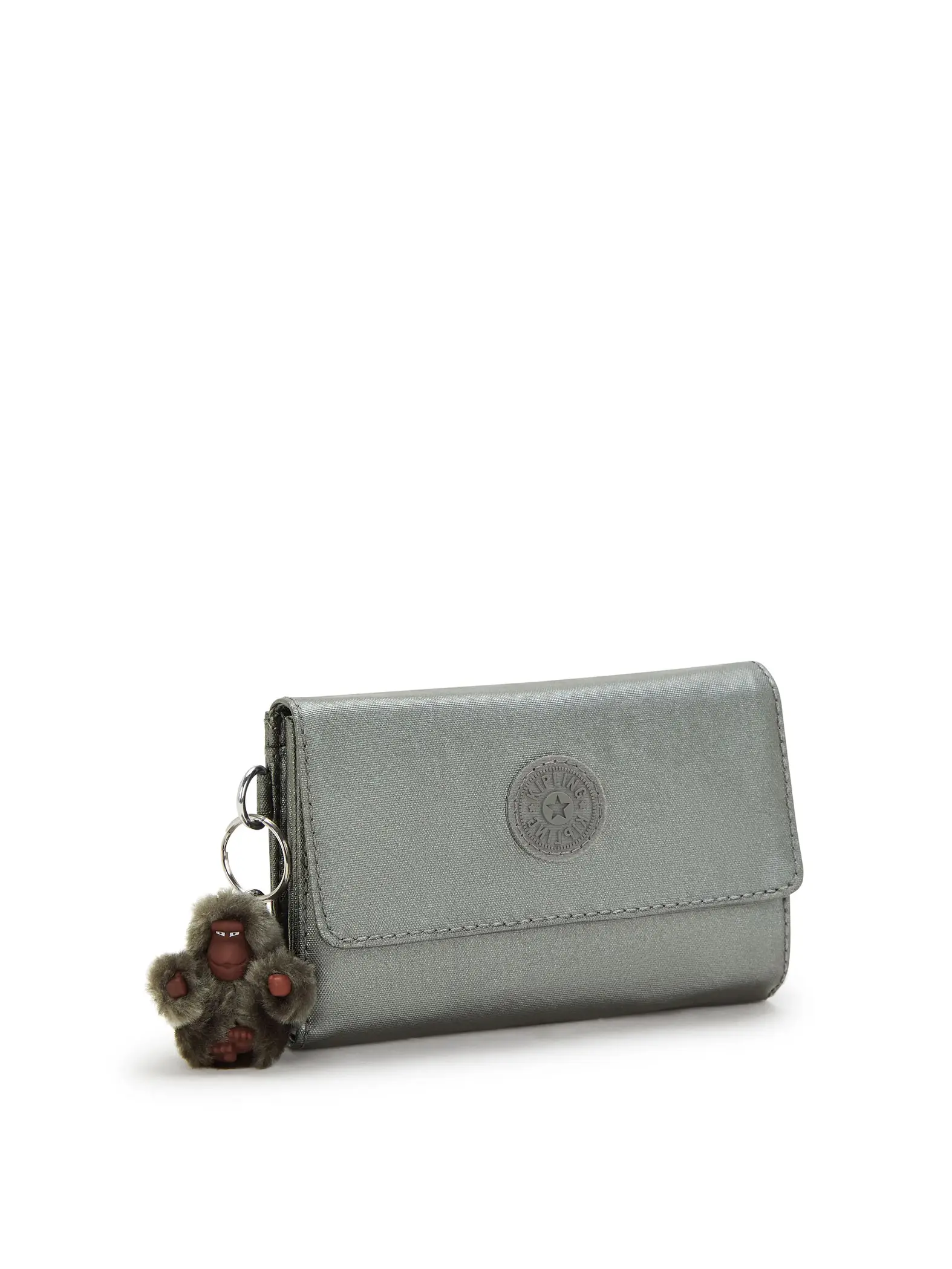 Kipling - Billetera Pixi Grey Metallic 2
