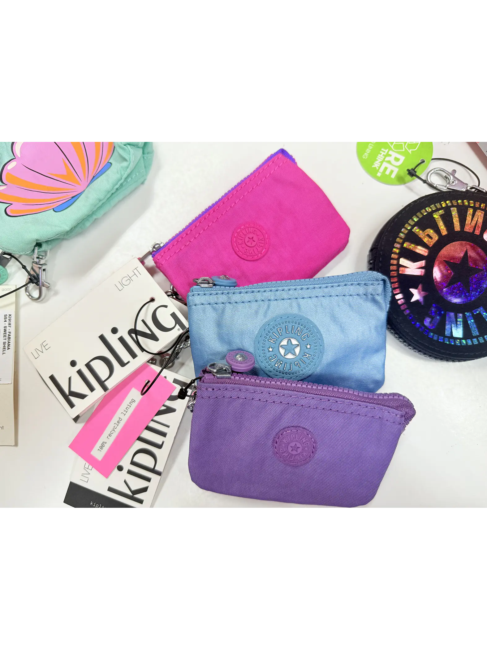 Kipling - Monedero Creativity Mini Pink 2