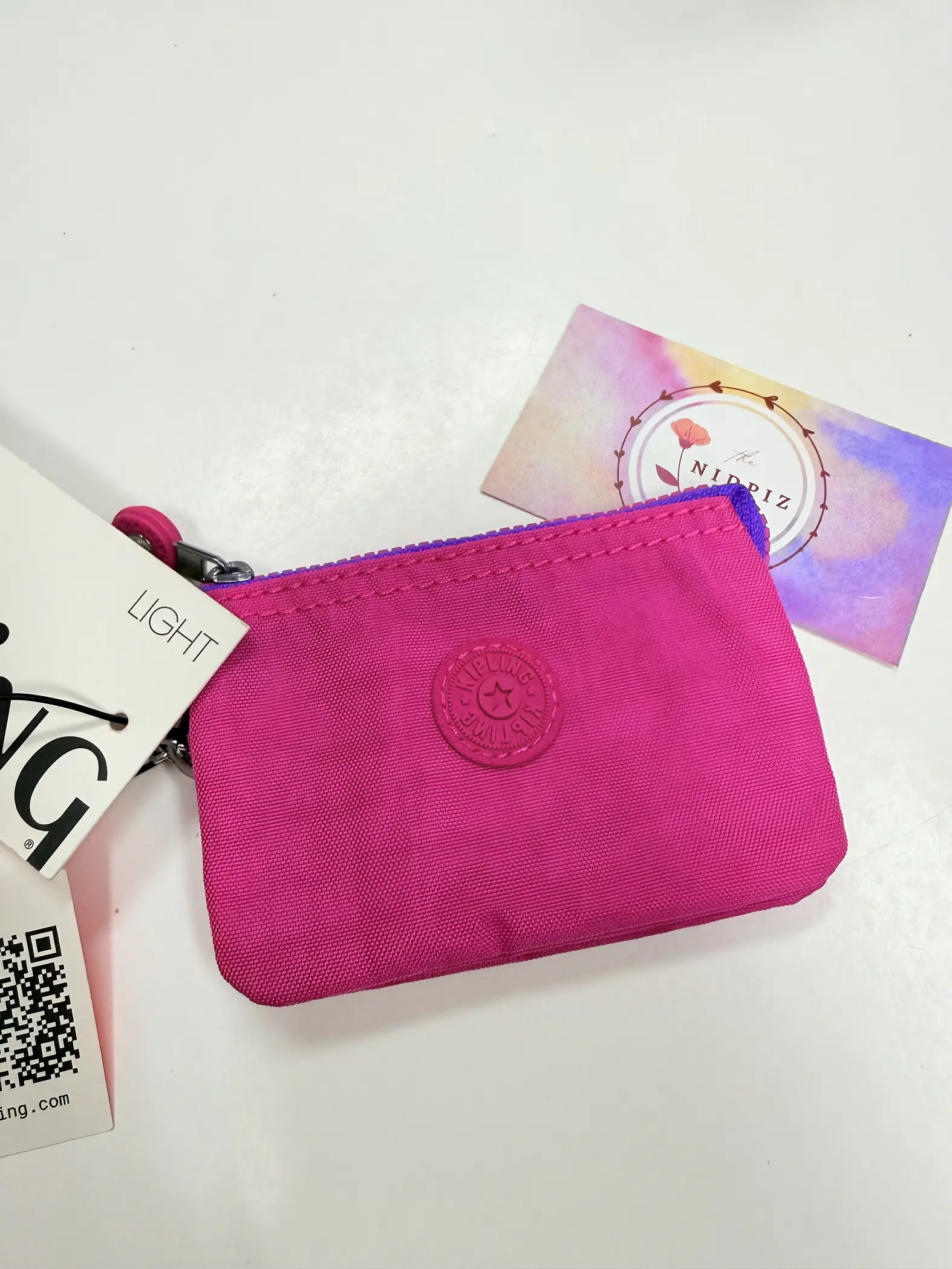 Kipling - Monedero Creativity Mini Pink 1