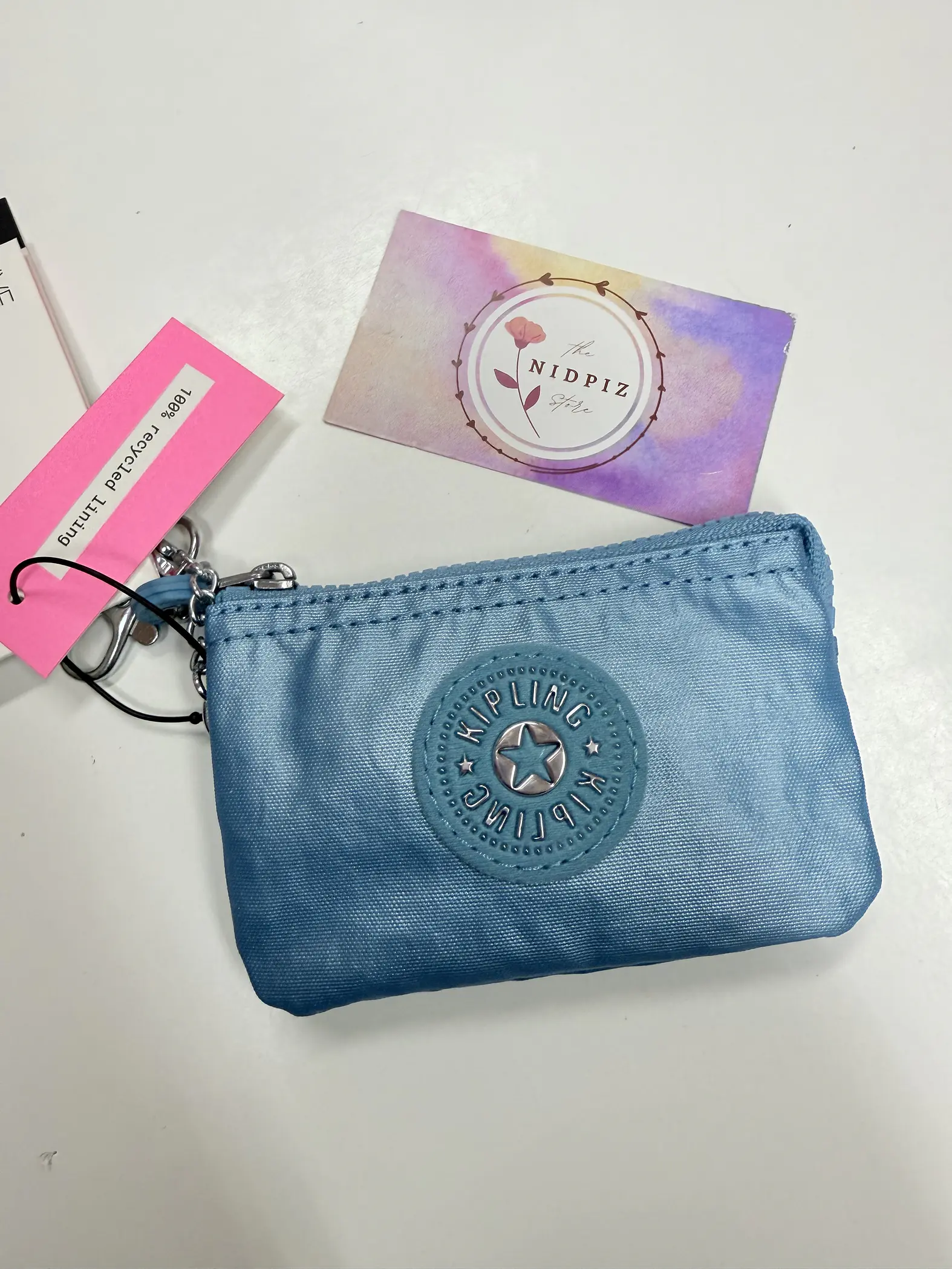Kipling - Monedero Creativity Mini Aqua 1
