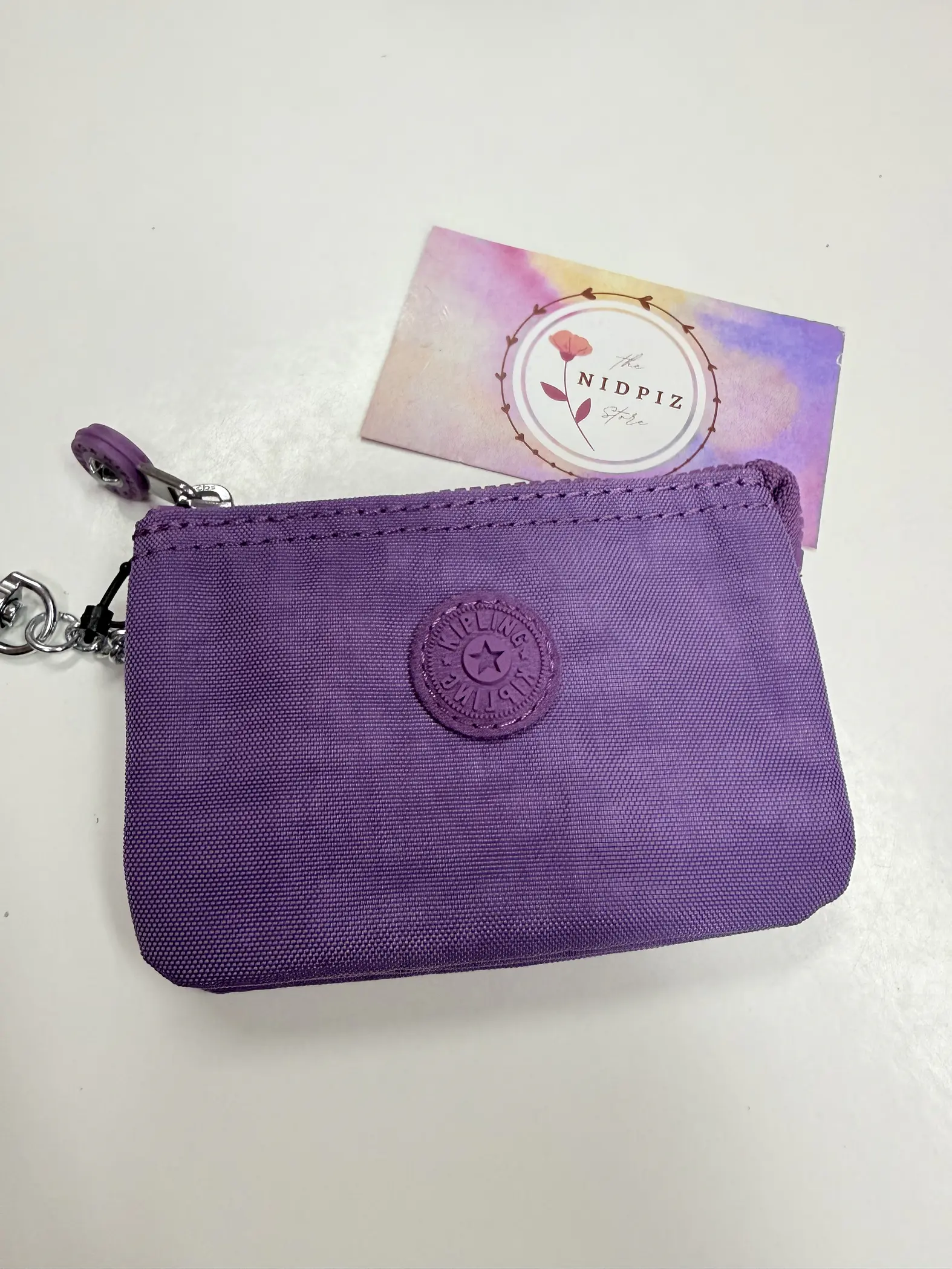 Kipling - Monedero Creativity Mini Morado 1