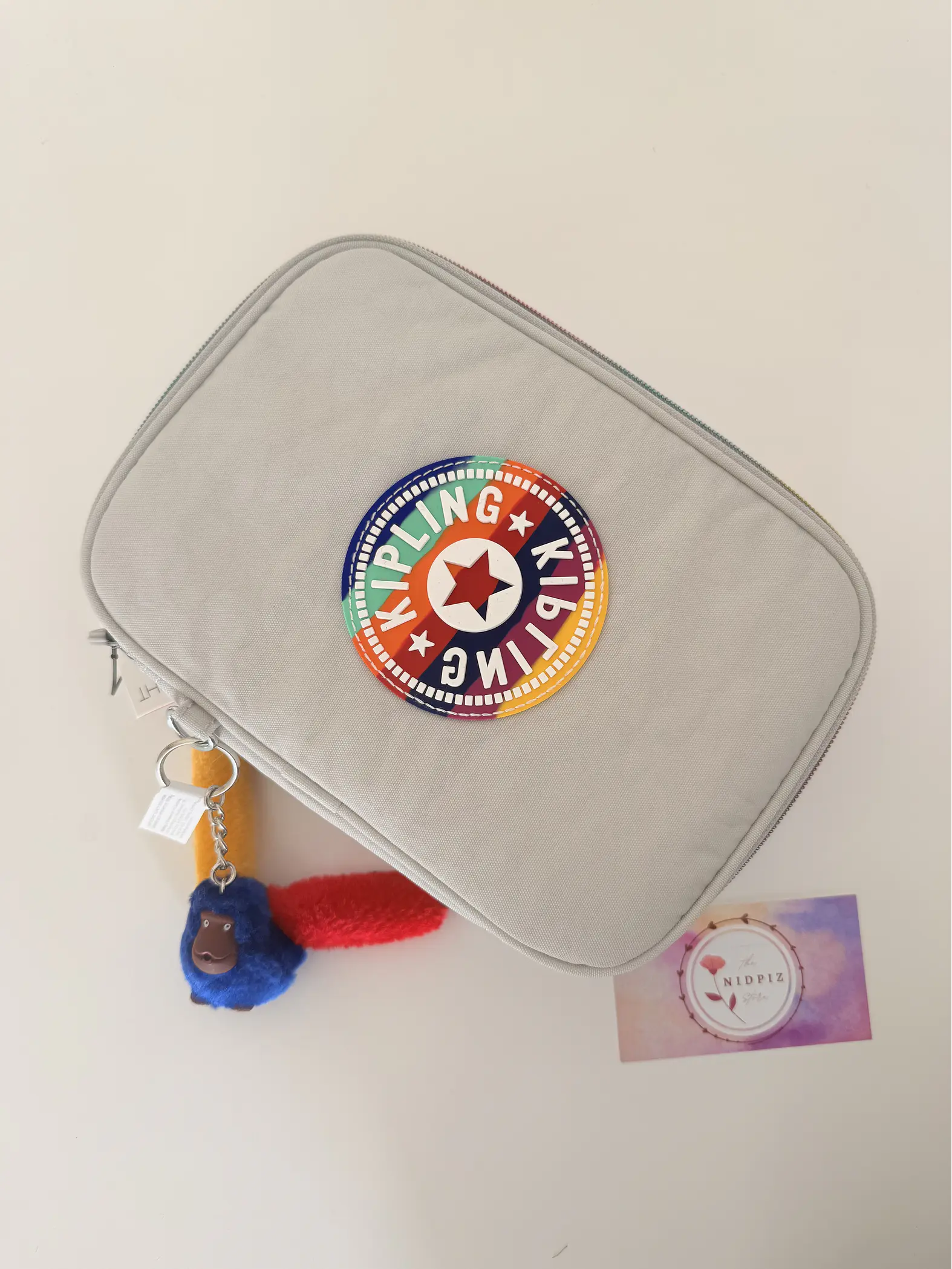 Kipling - Estuche 100 pens Grey / Rainbow 1