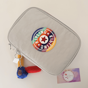 Kipling - Estuche 100 pens Grey / Rainbow