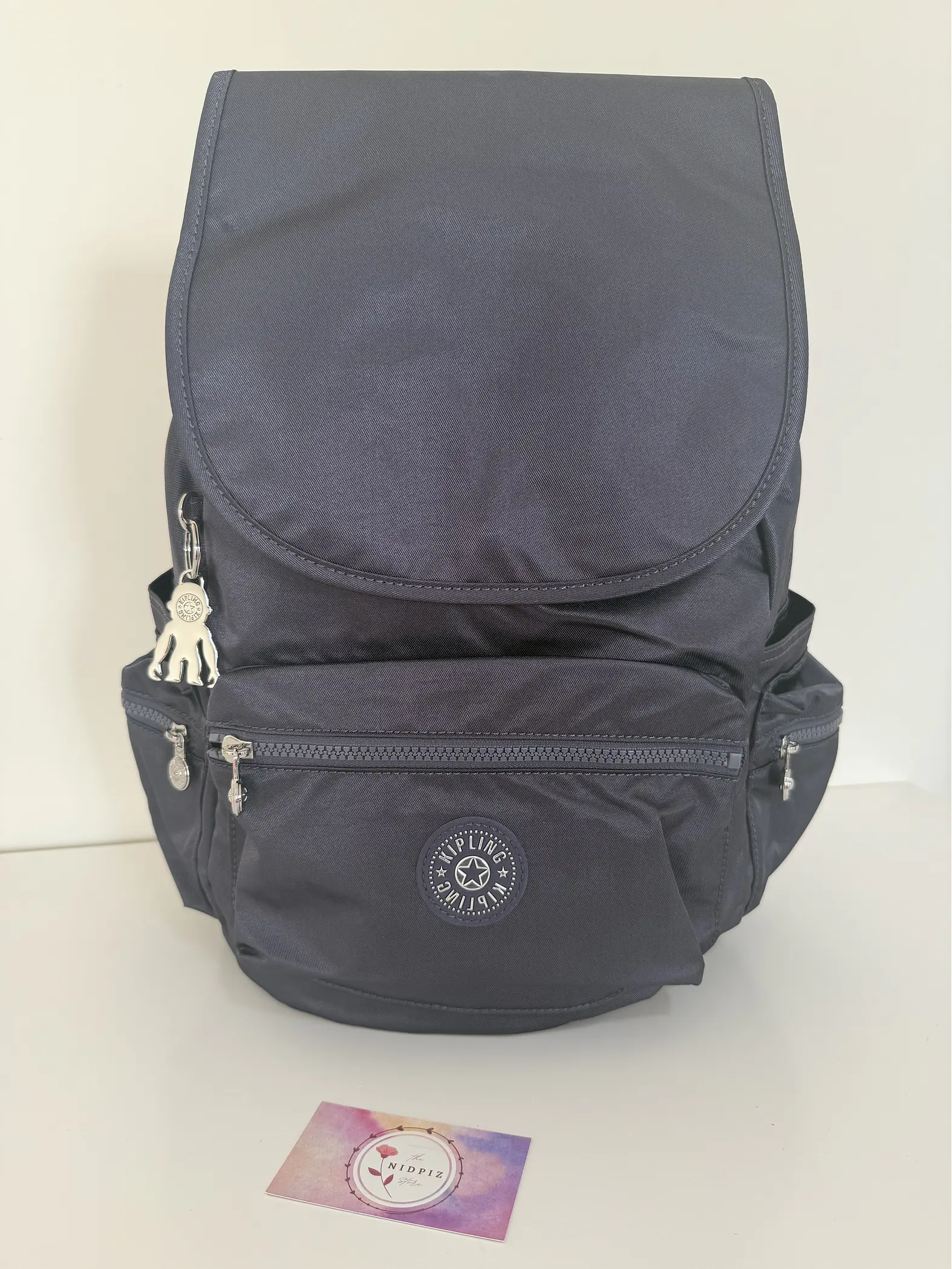 Kipling - Mochila Ezra Dark Grey 1