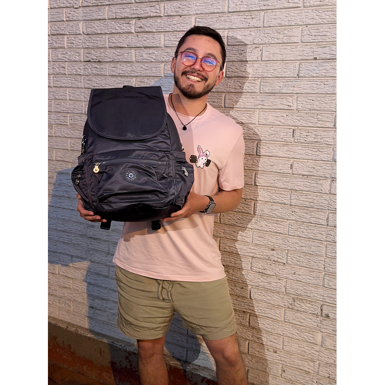 Kipling - Mochila Ezra Dark Grey 2