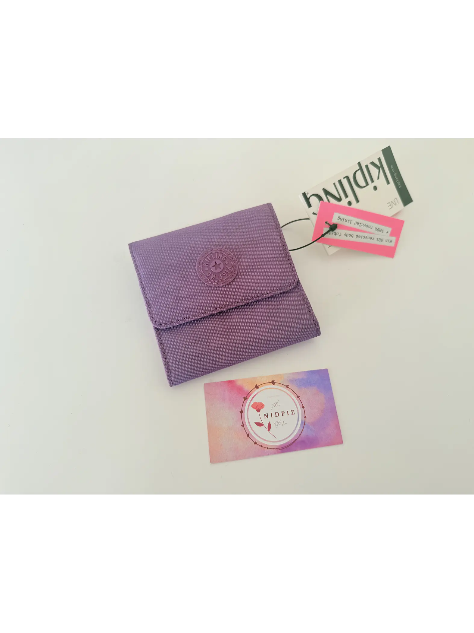 Kipling - Billetera Cece Purple 1