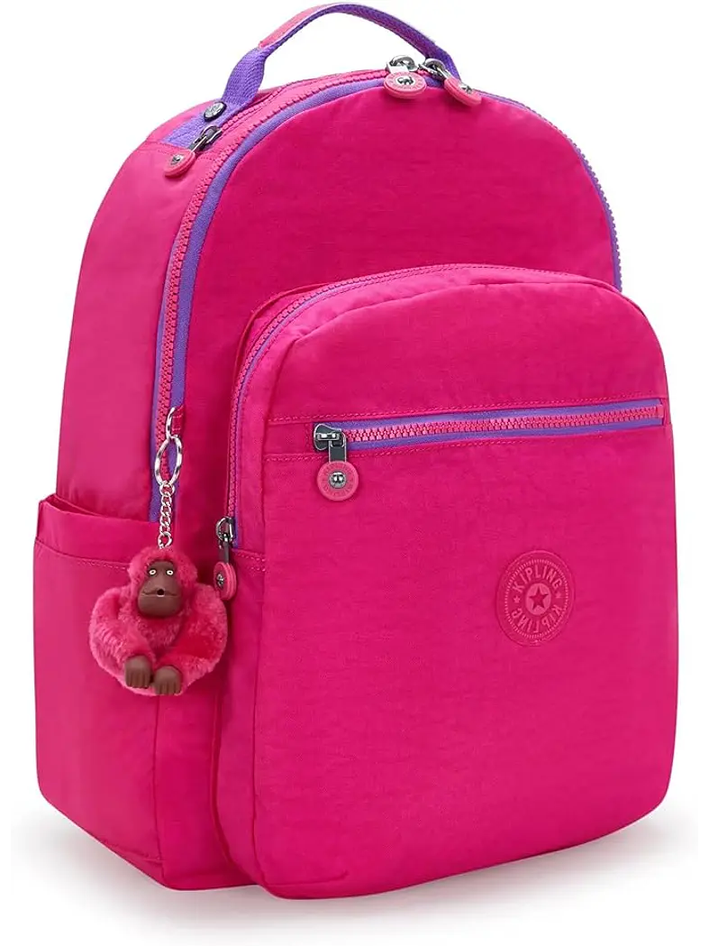 Kipling - Mochila Seoul L Azalea Pink 1