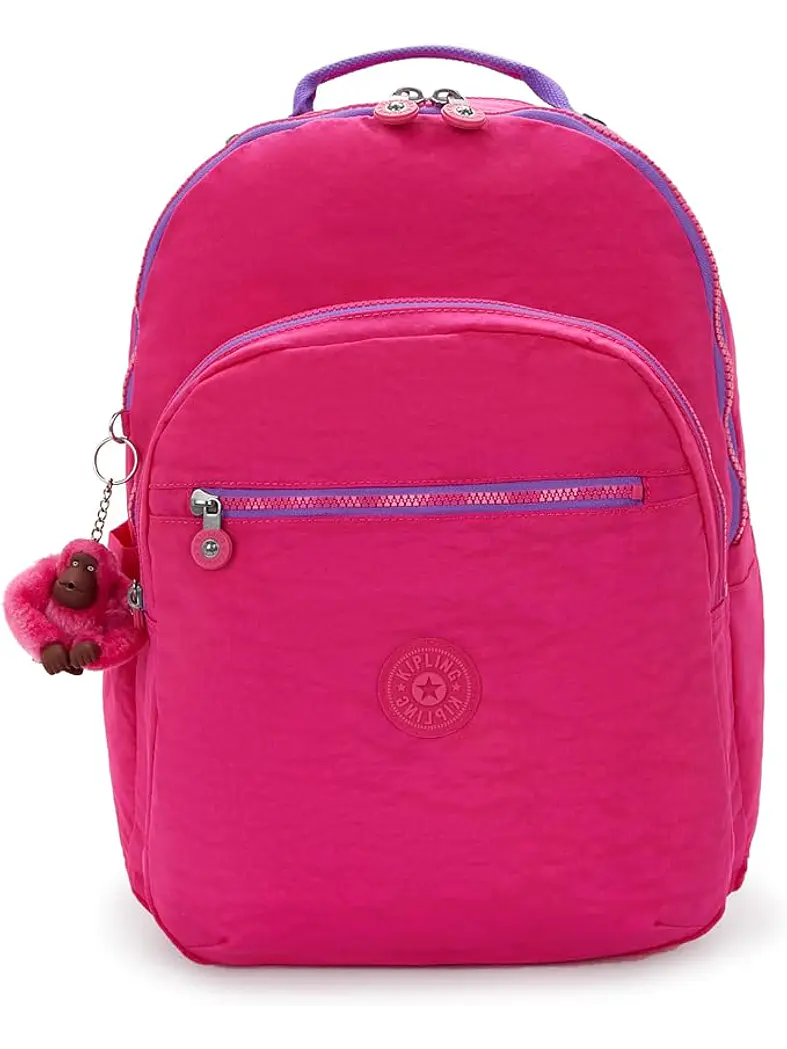 Kipling - Mochila Seoul L Azalea Pink 2