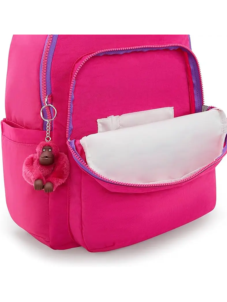 Kipling - Mochila Seoul L Azalea Pink 4