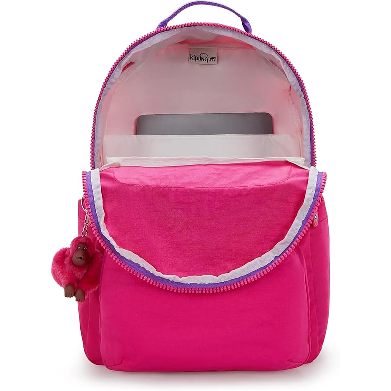 Kipling - Mochila Seoul L Azalea Pink 6