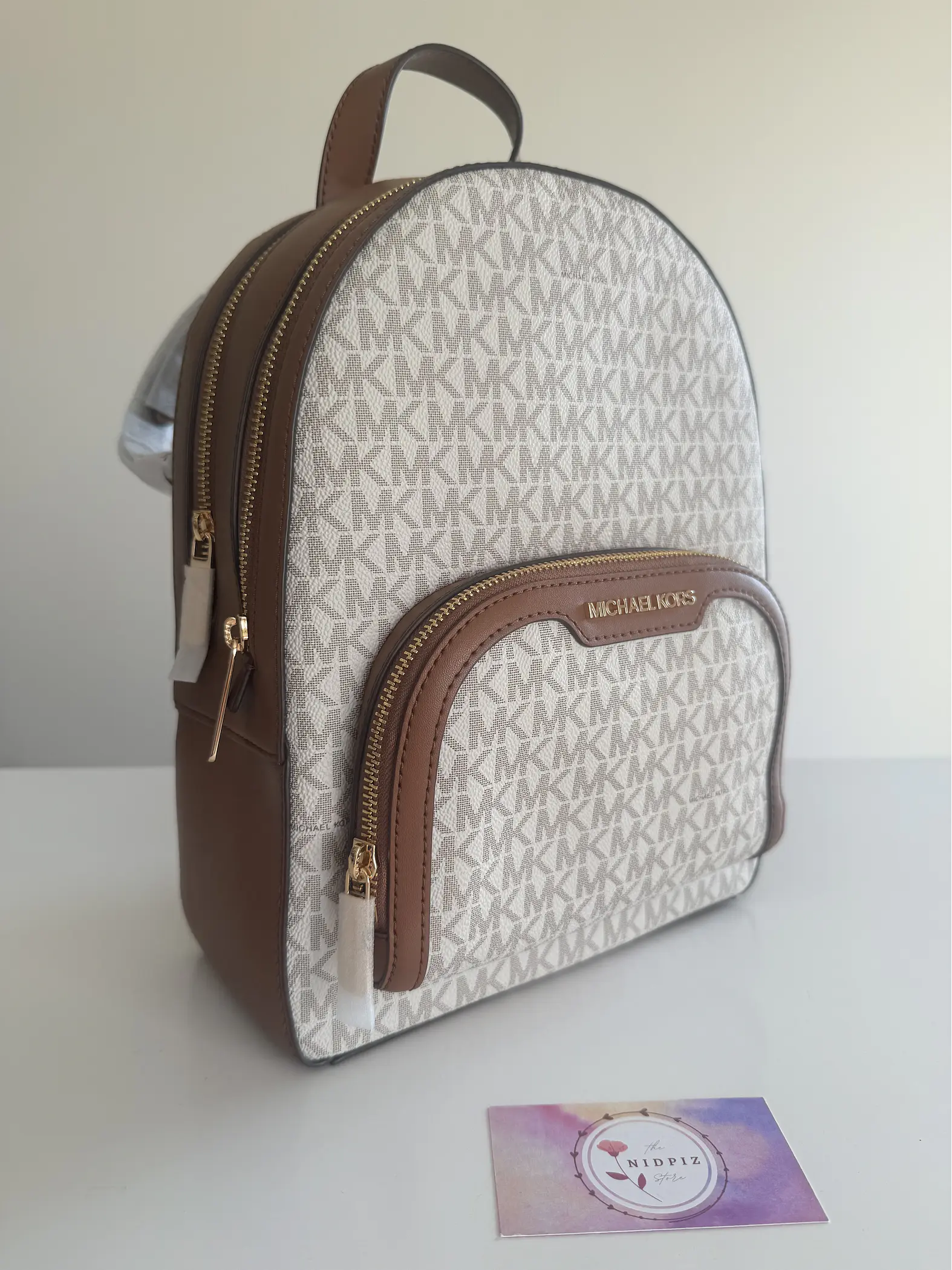 Michael Kors - Mochila Jaycee Vainilla (Mediana) 1