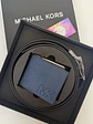 Michael Kors -  Set Billetera y cinturón reversible Navy - Miniatura 1