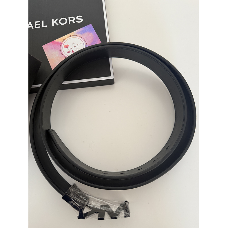 Michael Kors -  Set Billetera y cinturón reversible Navy 2