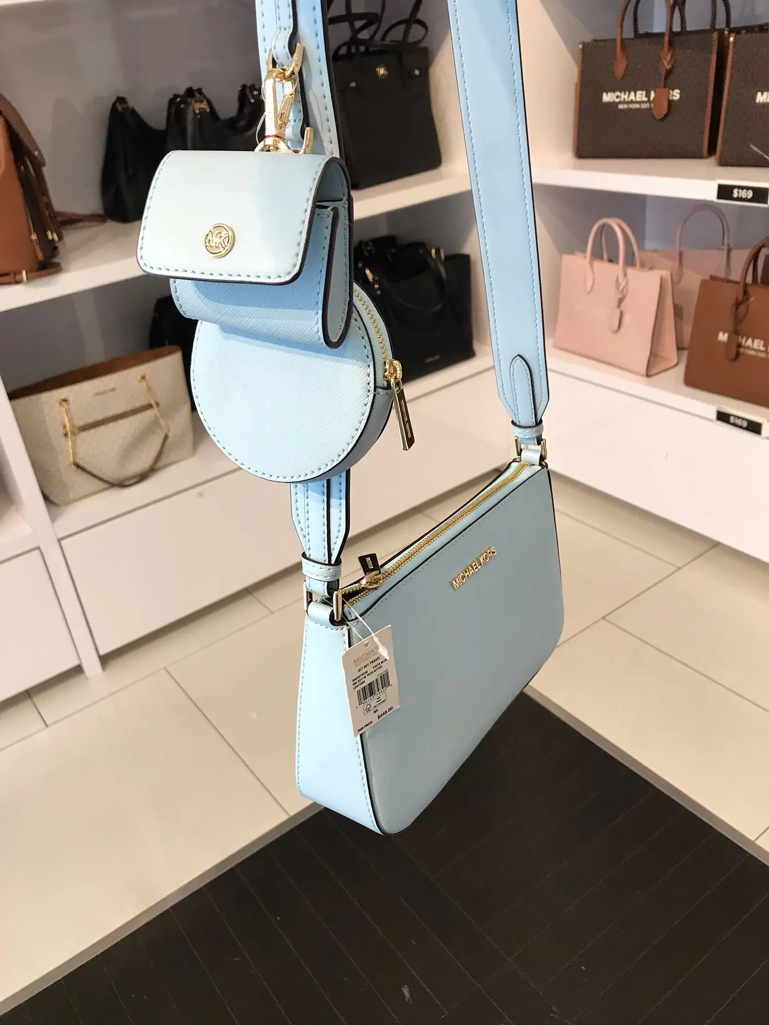 Michael Kors - Crossbody Jet Set Vista Blue 4