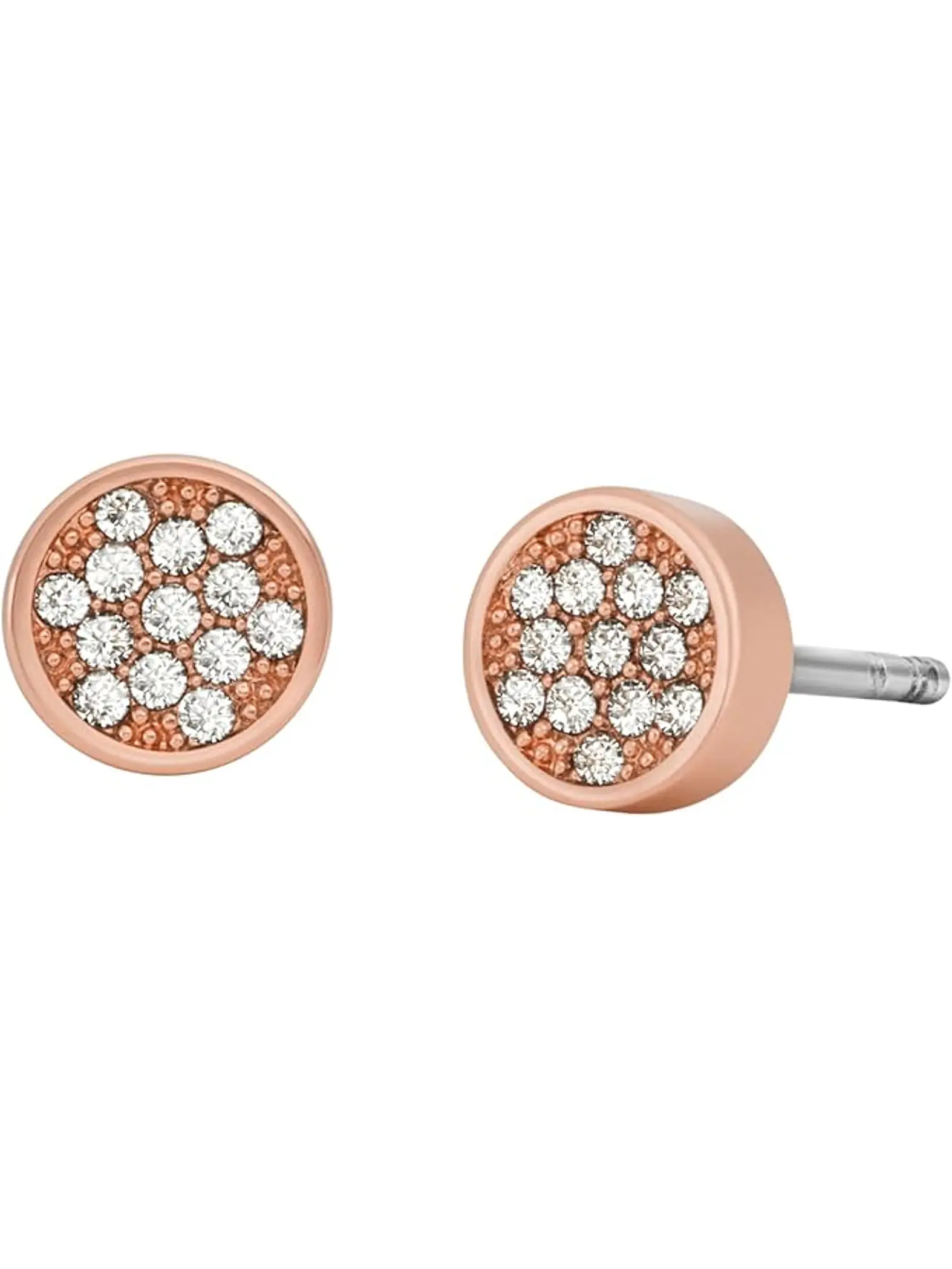 Michael Kors - Set pulsera rose gold y aros con brillantes 4