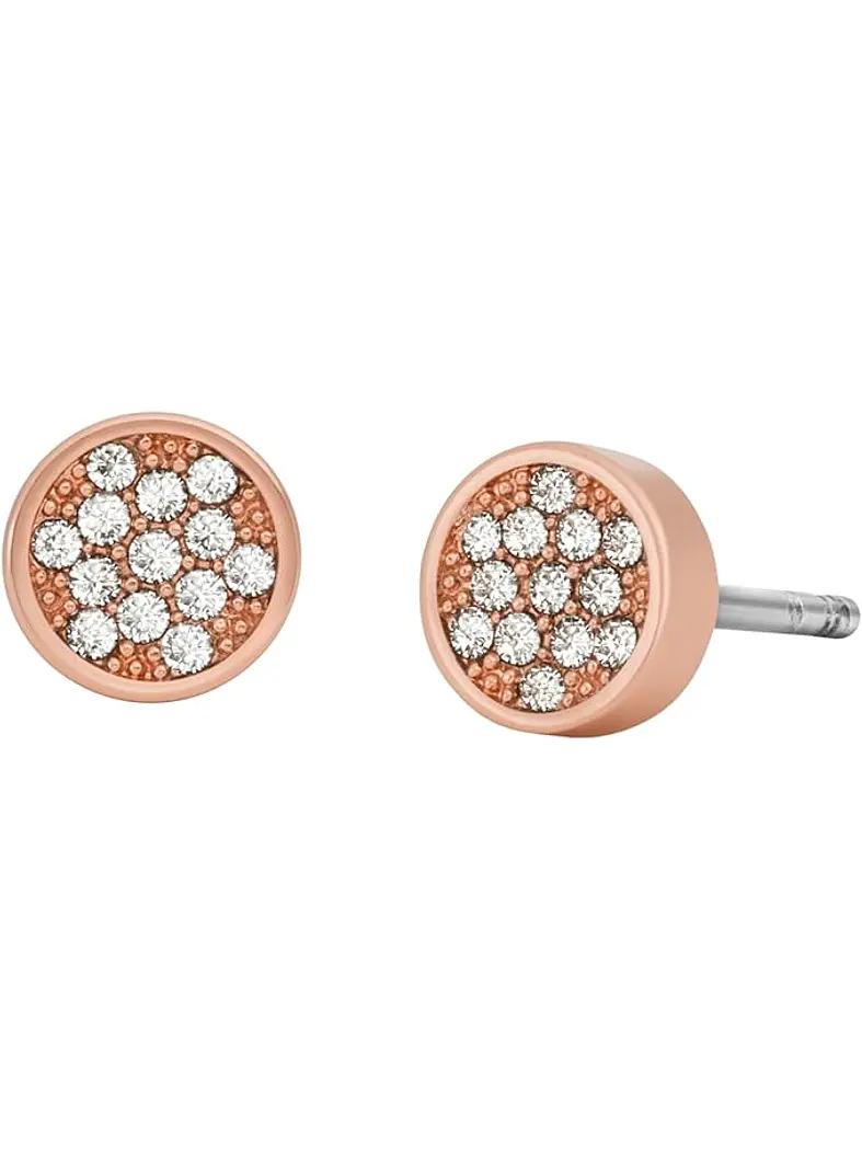 Michael Kors - Set pulsera rose gold y aros con brillantes 4