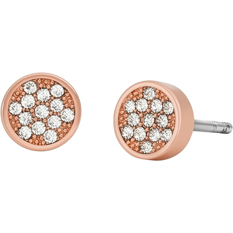 Michael Kors - Set pulsera rose gold y aros con brillantes 4