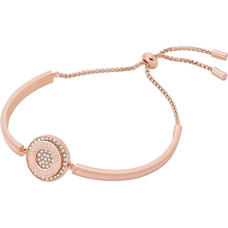 Michael Kors - Set pulsera rose gold y aros con brillantes 5