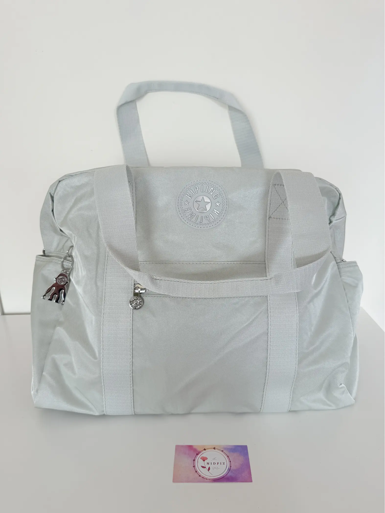 Kipling - Bolso Iliaria Grey Metallic 1