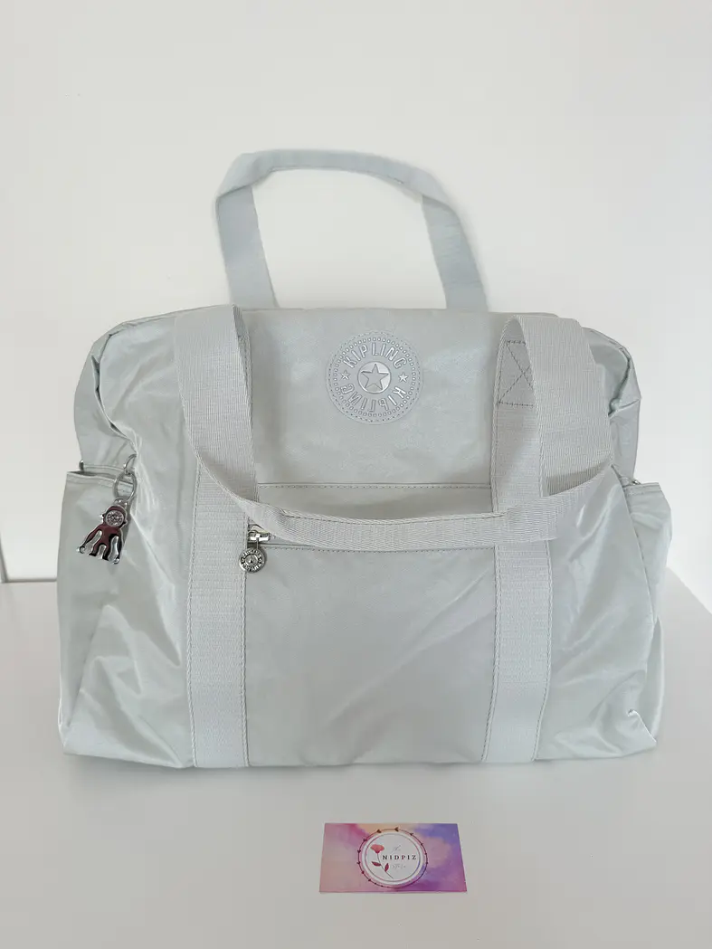 Kipling - Bolso Iliaria Grey Metallic 1