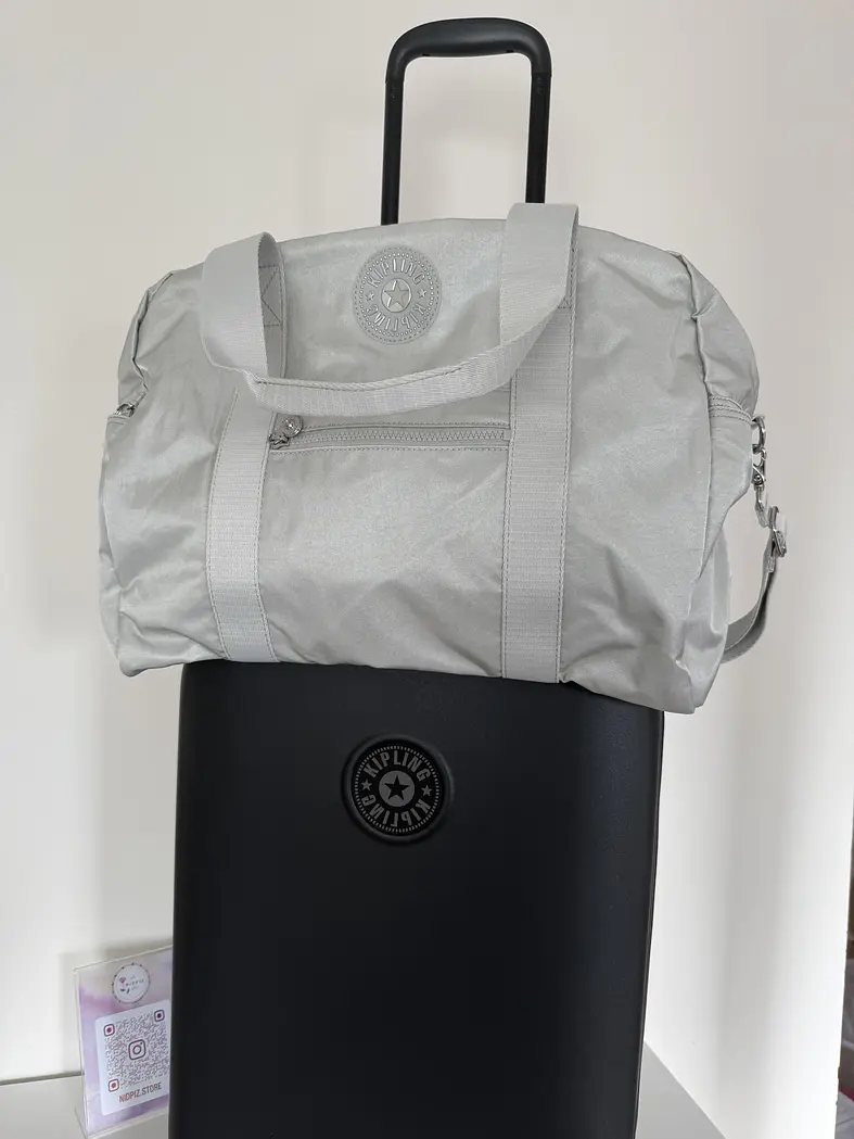Kipling - Bolso Iliaria Grey Metallic 2