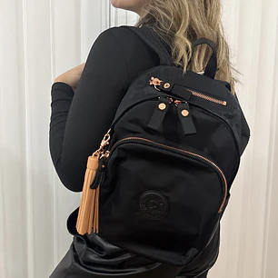 Kipling - Mochila Delia Black Satin