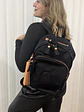 Kipling - Mochila Delia Black Satin - Miniatura 1
