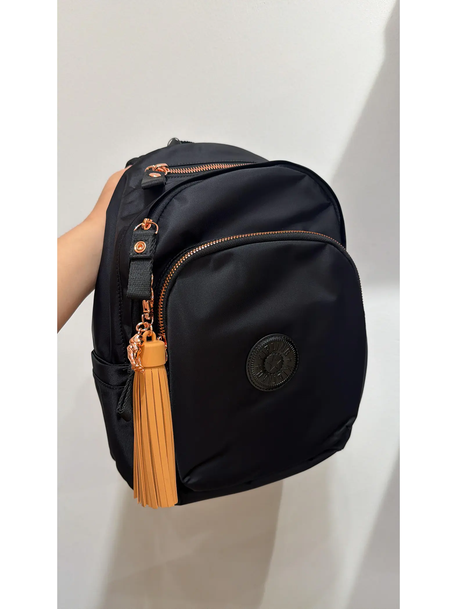 Kipling - Mochila Delia Black Satin 2