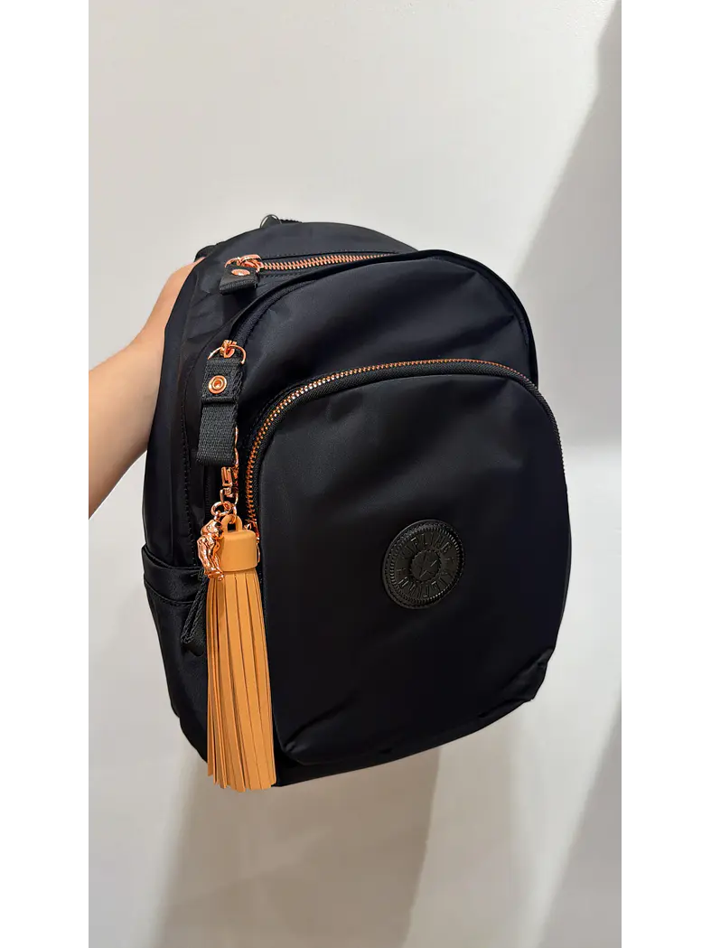 Kipling - Mochila Delia Black Satin 2