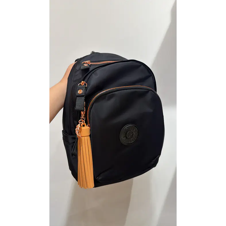 Kipling - Mochila Delia Black Satin 2