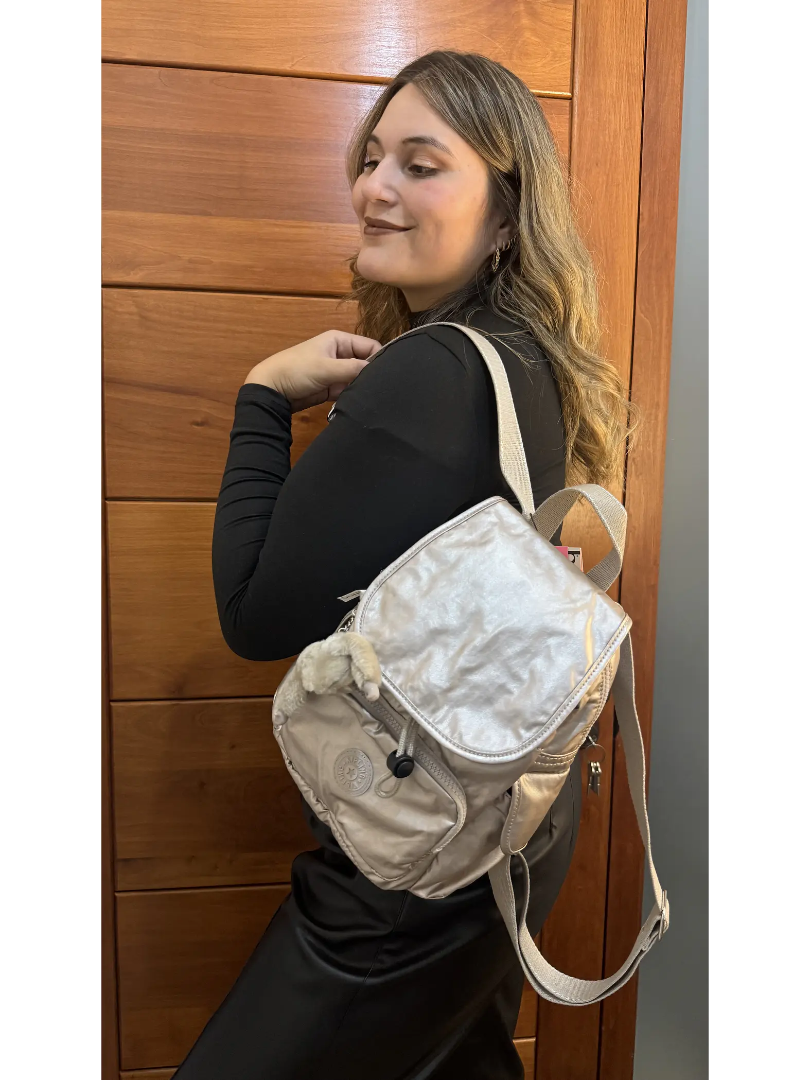 Kipling - City Pack Mini Metallic Glow 1