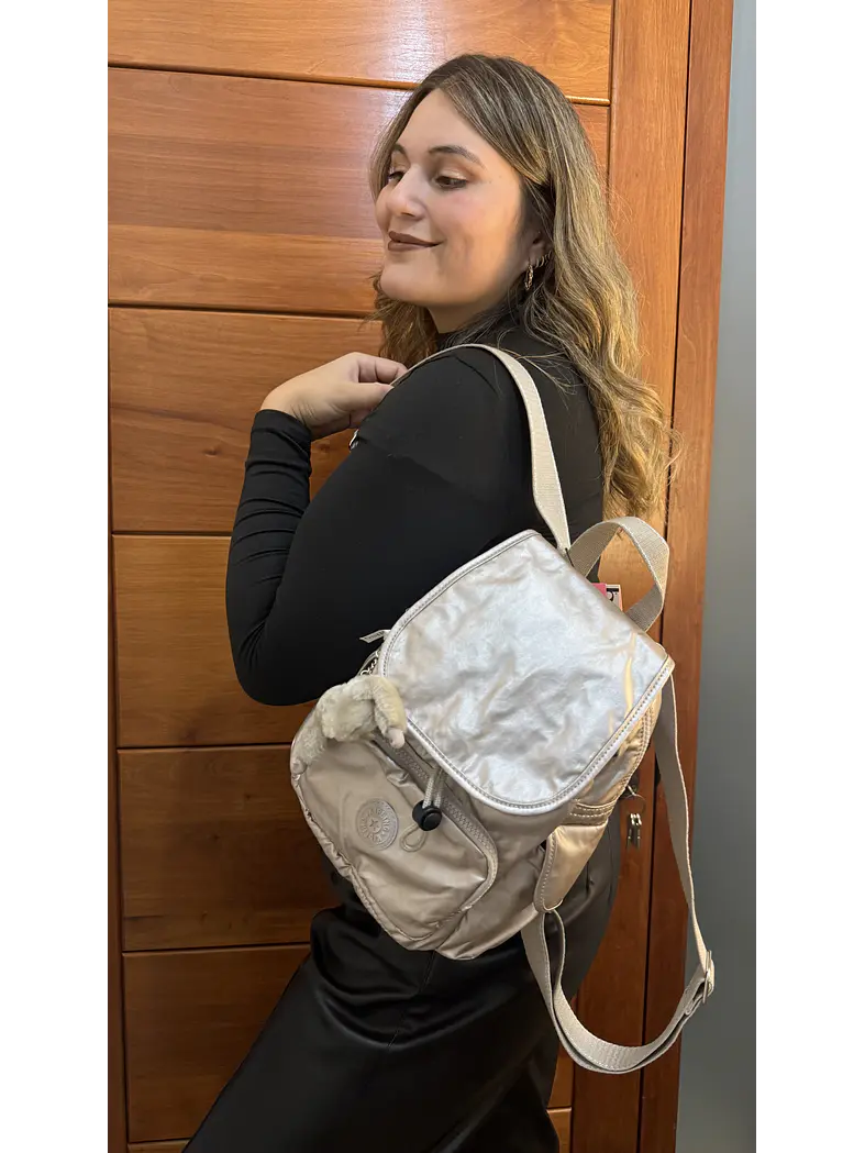Kipling - City Pack Mini Metallic Glow 1