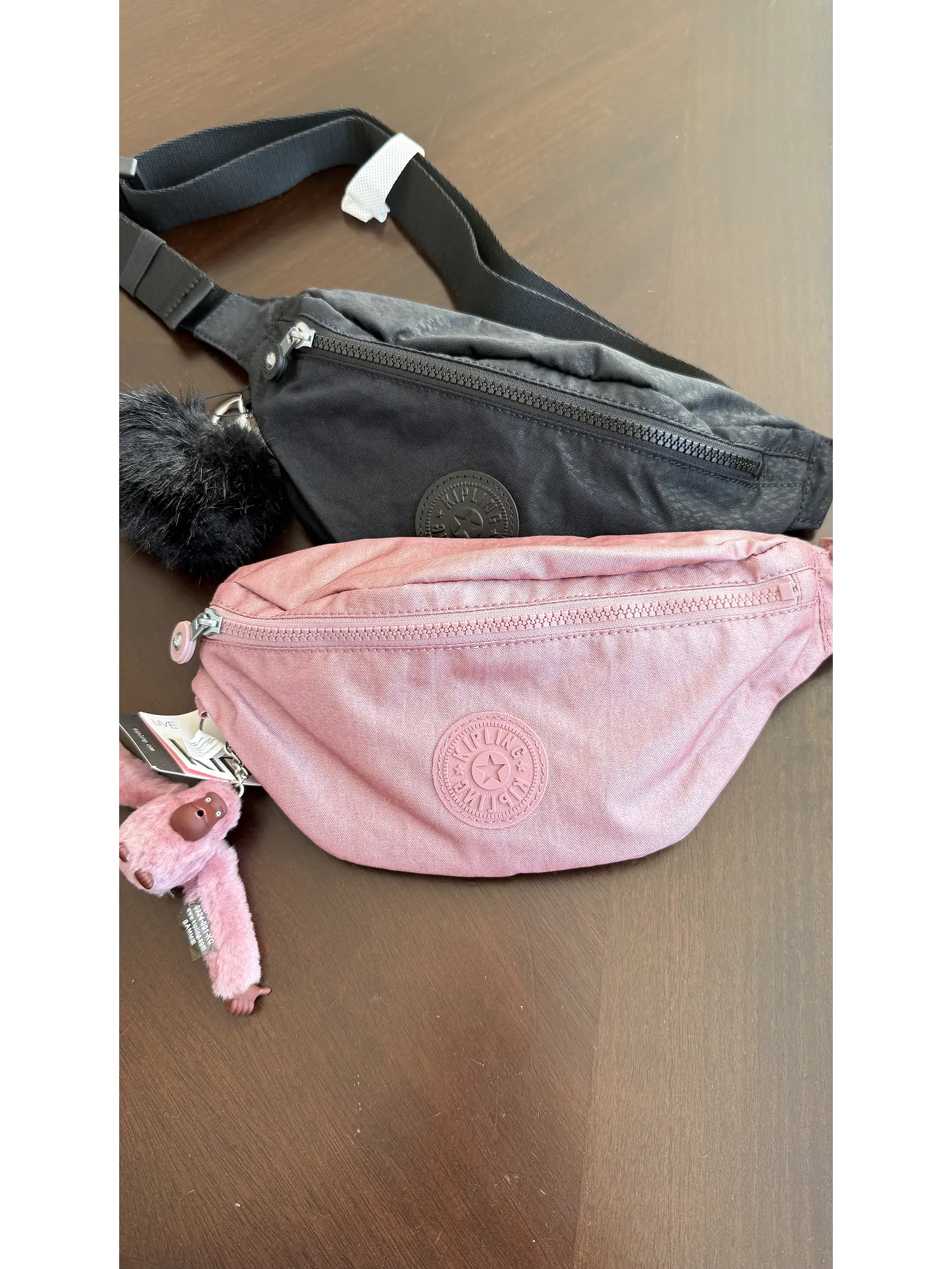 Kipling - Banano Pria Rosa Metallico 2