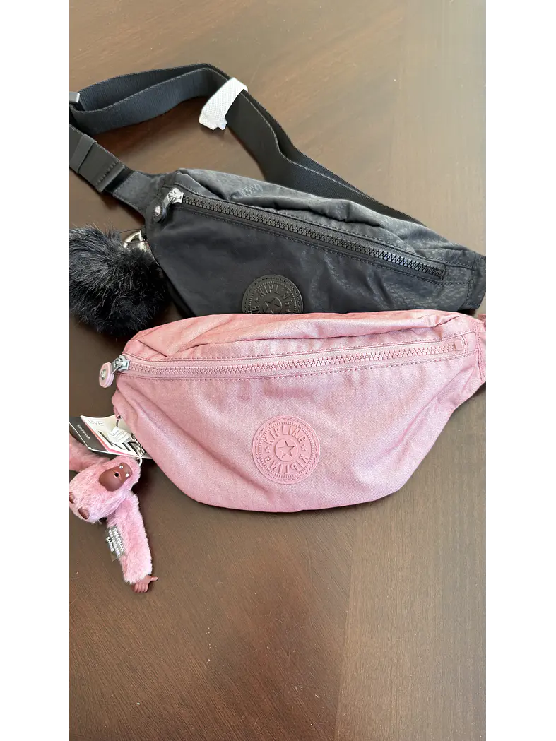Kipling - Banano Pria Rosa Metallico 2