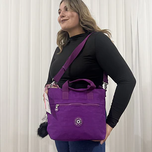 Kipling - Bolso Zamora Purple