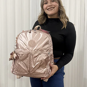 Kipling - Mochila Charnell Kipling Rose Gold