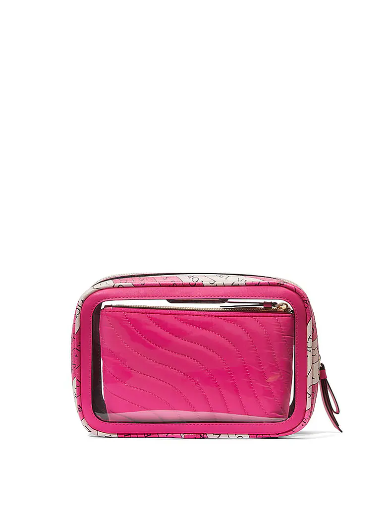 Victoria's Secret - Set 3 Cosmetiqueros Pink 2