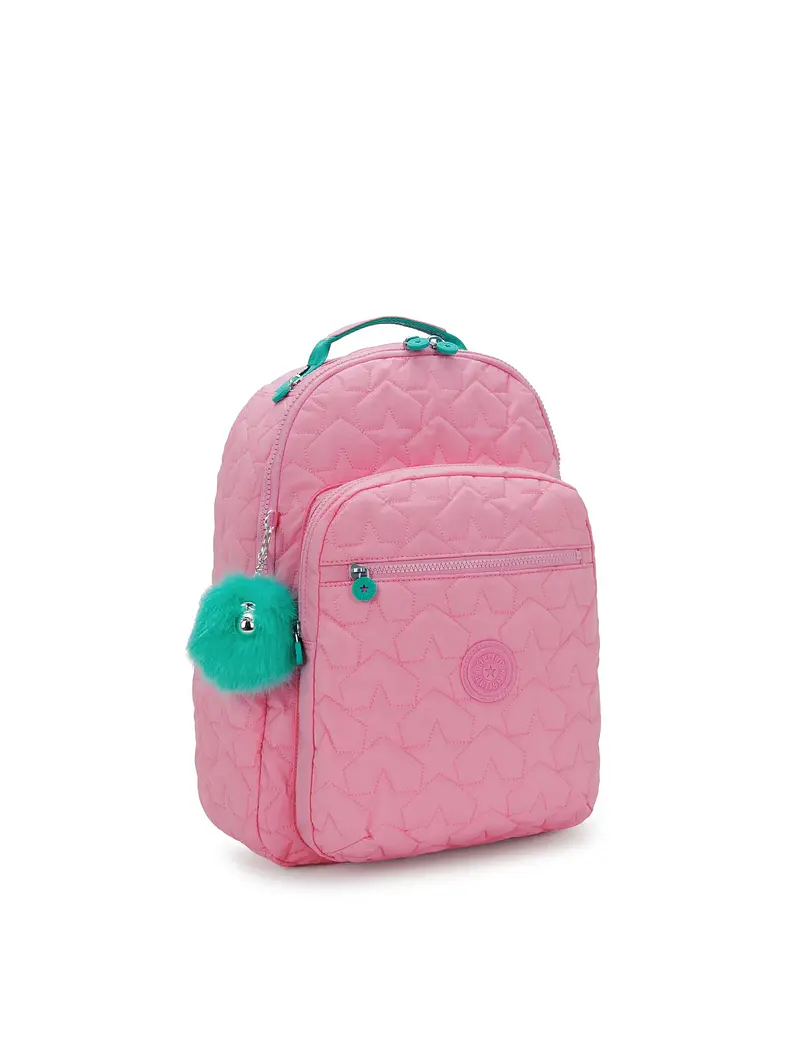 Kipling - Mochila Seoul L Puff Pop Bubblegum 2