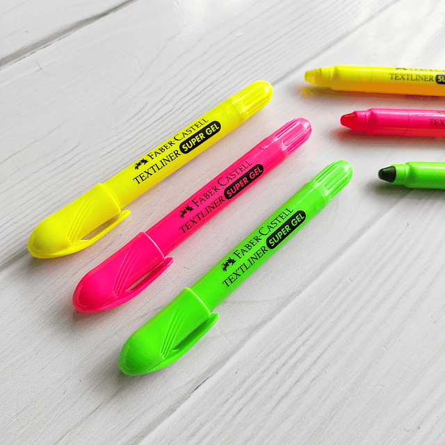 Resaltador gel faber castell