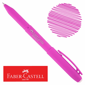 Lápiz borrable faber castell  - Rosado